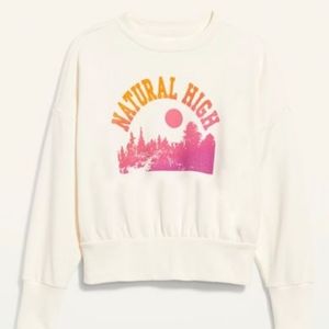 NWT Old Navy Natural High Sweatshirt XL